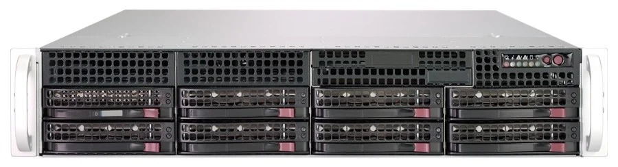 Сервер Supermicro AS-2013S-C0R, вид спереди